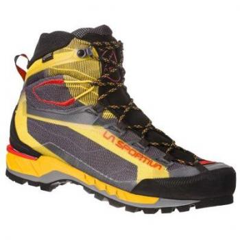 Botas de senderismo La Sportiva Trango Tech con revestimiento Gore‑TEX, colores negro y amarillo – Hombre