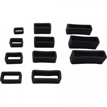 Shellhard 10pcs Adjustable Watch Strap Loop Keeper