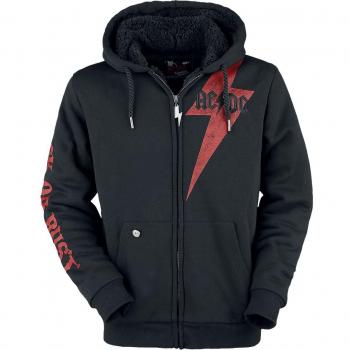 Capucha con Cremallera AC/DC EMP Signature Negro – Hombre, M 3XL