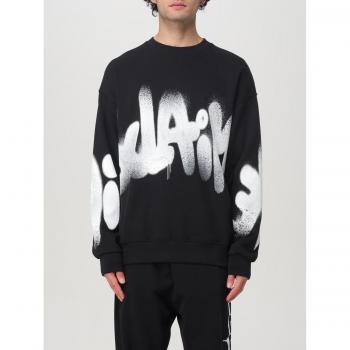 Men's Large Black Disclaimer Crewneck Sweatshirt