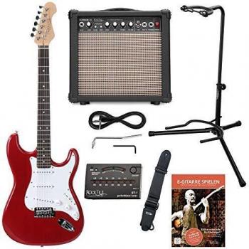 Rocktile Sphere Classic Rouge + Pack École de Guitare