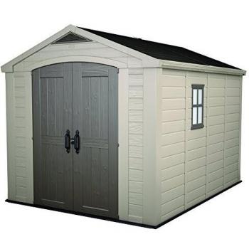 Keter Casetta da Giardino Factor 8x11, Beige, 256,5 X 331,5 X 243 h
