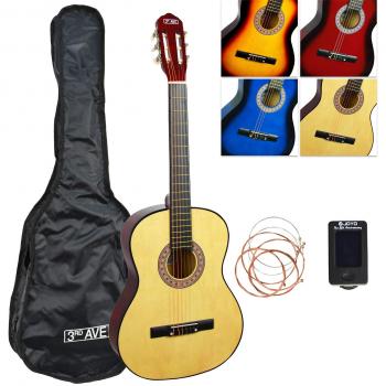 3rd Avenue Full Size Classical Guitar Pack