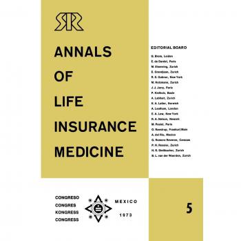 Annals of Life Insurance Medicine 5