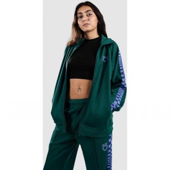 Oregon Track Top Felpa con Zip Santa Cruz Verde