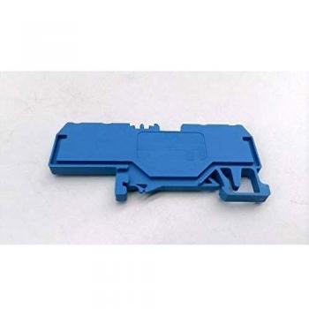Wago Terminale Elettrico Passante Blu 100 pz