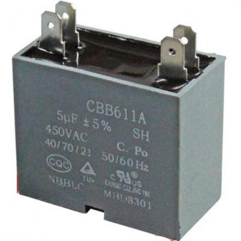 CBB61 Motor Starting Capacitor 1.5-8uF 450V Flameproof