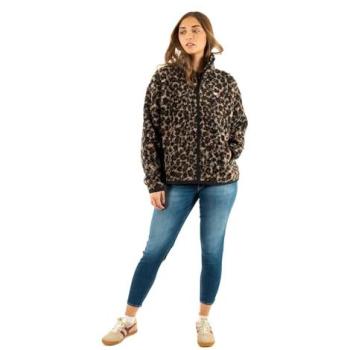 Tommy Jeans Giacca Teddybear Pile Marrone e Nero