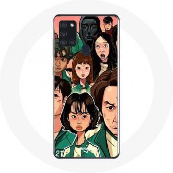 Squid Game Fanart Case for Samsung Galaxy A21S