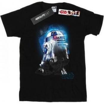 Camiseta de Algodón Cepillado Star Wars para Chicas