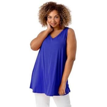 Roman Curve V‑Neck Vest (Size 22‑24)