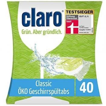 Claro Classic tablety na myčku nádobí 40ks
