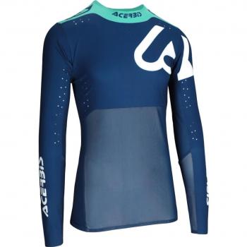 Acerbis X‑Flex 2.0 Anaheim – T-shirt Motocross bianco/blu (M)