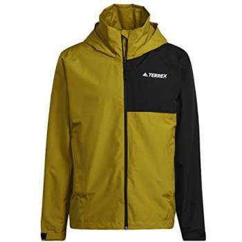 Tunique imperméable à double couche adidas Terrex Multi Rain.Rdy – couleur contrastée (jaune/noir) pour hommes