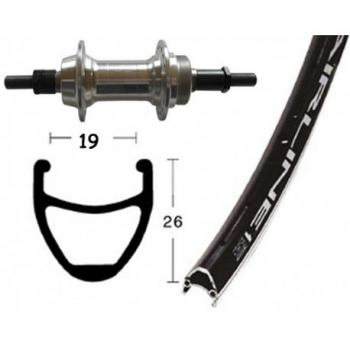 Wiener Winora Vuelta Airline 1 36TR 26 Rear Wheel – Noir 10×135mm Unisex