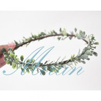 Rustic Rose Flower Crown for Baby Showers
