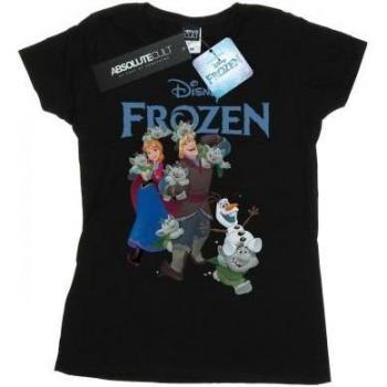 Disney Women's Frozen Happy Trolls Tee XXL White