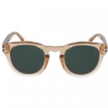 David Beckham Orange Sunglasses for Everyday Use, Male, Size: 49 MM