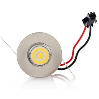 Faretto 1W Spot LED Bianco Freddo + Driver (Trade Shop Traesio)