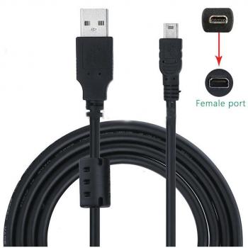 ULTRICS® Câble USB UC-E6 2M pour Nikon Coolpix