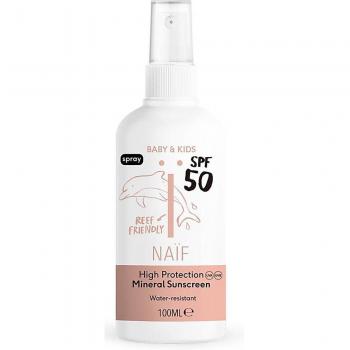 Naïf Sonnenschutzspray Mineral Baby & Kind LSF50 100 ml