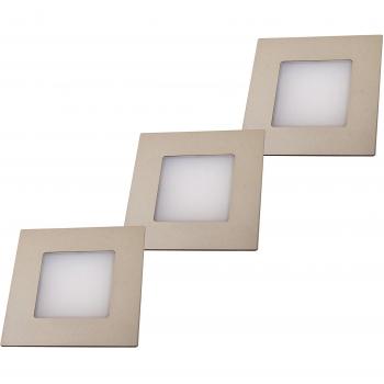 Hera 3er-Set LED-Einbauleuchte FQ 68-LED