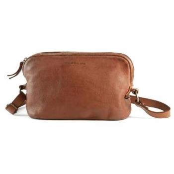 Harold's 26 cm Submarine Shoulder Bag in Brown Leather