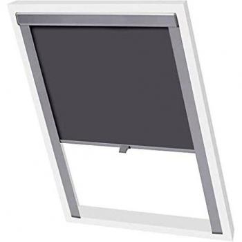 VidaXL Grey Blackout Roller Shade PK08