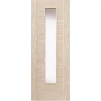 JB Kind Ivory Prefinished Glazed Internal Door
