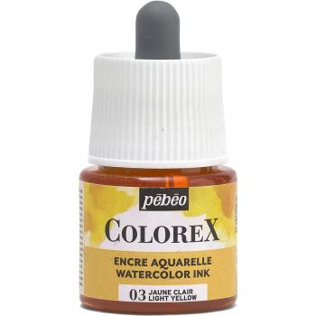 Light Yellow Pebeo Colorex Watercolour Ink 45ml