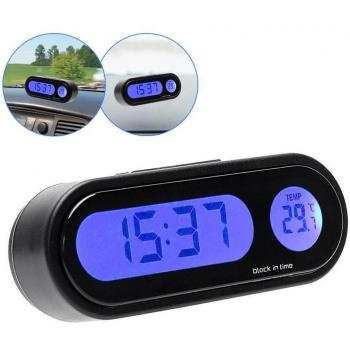 HiMISS Luminous Car Clock