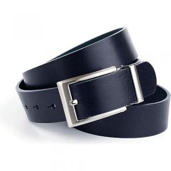 Anthoni Crown Gürtel aus Leder 3,5 cm
