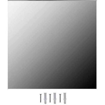 VidaXL Wall Mirror 23.6x23.6 Square Glass