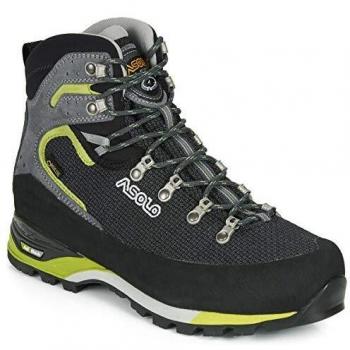 Botas Asolo Corax GV Hombre Negro/Lima, 41 1/3 EU