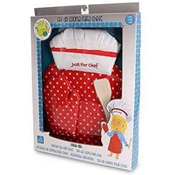 Set De Cocinero Para Chefs Con Delantal