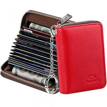 FurArt Reißverschluss‑Kartenetui für Männer & Frauen