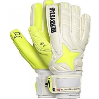 DerbyStar APS White Neon Star 7 cm – weiß/gold, 2672070000