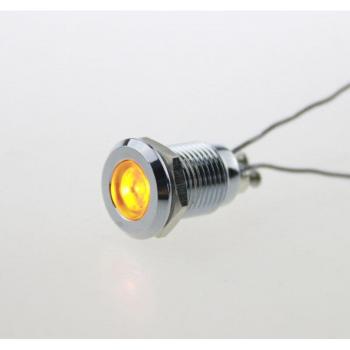 12mm LED Metal Warning Lamps