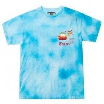 Tealer T-Shirt S Herren Blau