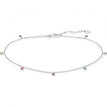 Anklet Lotus Silver LP3245-8/1 Plata Mujer