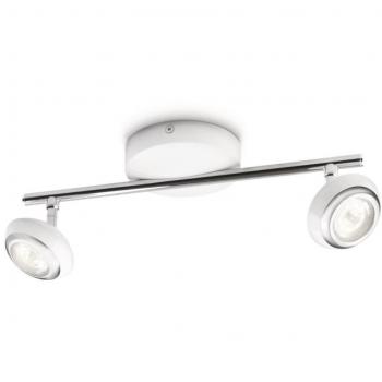 Philips Modern Deckenlicht 3 W 2‑Flammen LED-Spotbalken – Modell 571723116