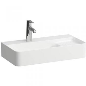 Lavabo compact Val Laufen – Vasque encastrable, 2000, blanc mat, 60 × 31 cm, 1 trou robinetterie