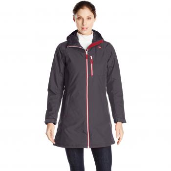 Helly Hansen Women’s Long Belfast Thermal Jacket – Charcoal, Small Size