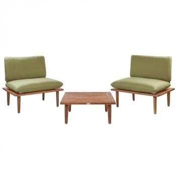 Beliani Frascati Gartenlounge Sitzgruppe
