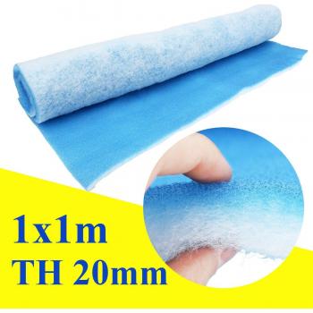 Waterproof Polyester Fiber Air Filter Panel 20mm Thickness 1x1m