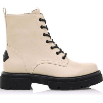 Botas militares Mustang 50769 para mujer en color beige