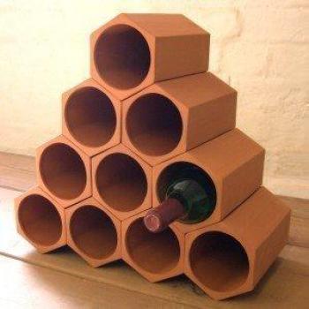 Natural Clay Wine Storage Kit – 10 Racks