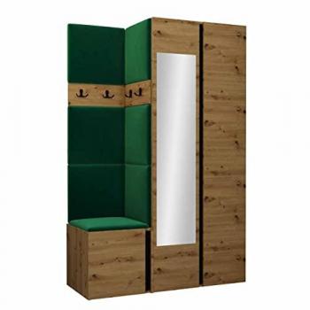 Corridoio Hartford 350 Rovere Artisan + Nero