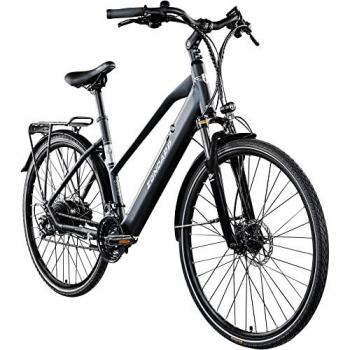 Z810 E Bike Trekkingrad Damen ab 155 cm mit Nabenmotor Pedelec Trekking Fahrrad