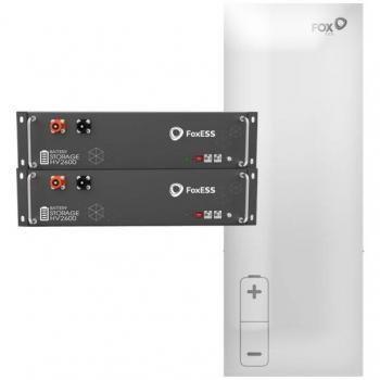 FoxESS AiO-H1 4,6kW 0% MwSt §12 III UstG 5,2kWh All-in-One-Speichersystem 1-phasig
